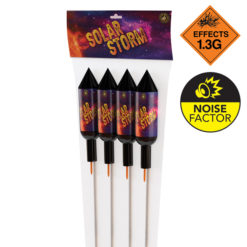 Solar Storm Rocket 4 Pack