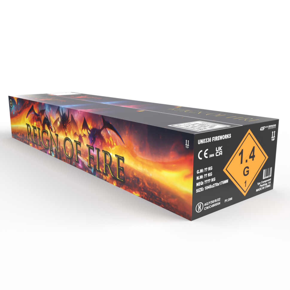 Reign of Fire | Zeus Fireworks London